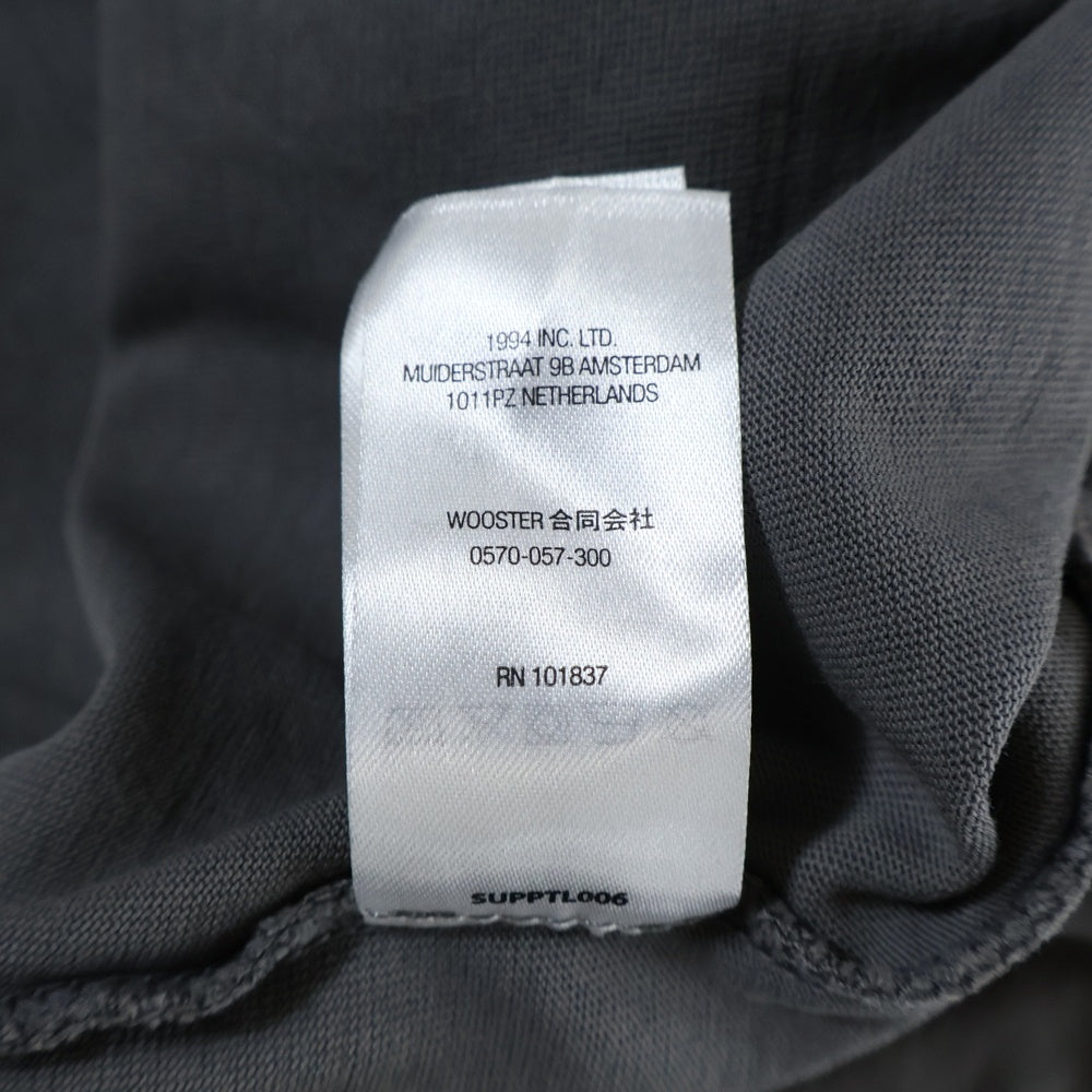 SUPREME(シュプリーム) 22AW Creases S/S Top クリース 半袖Tシャツ カットソー 総柄 グレー