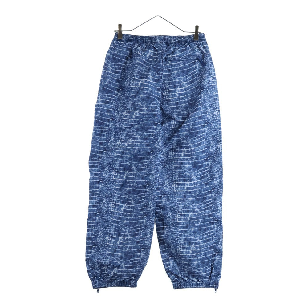 SUPREME(シュプリーム) 24SS Warm Up Pant Croc ウォームアップパンツ クロコ トラックパンツ ブルー