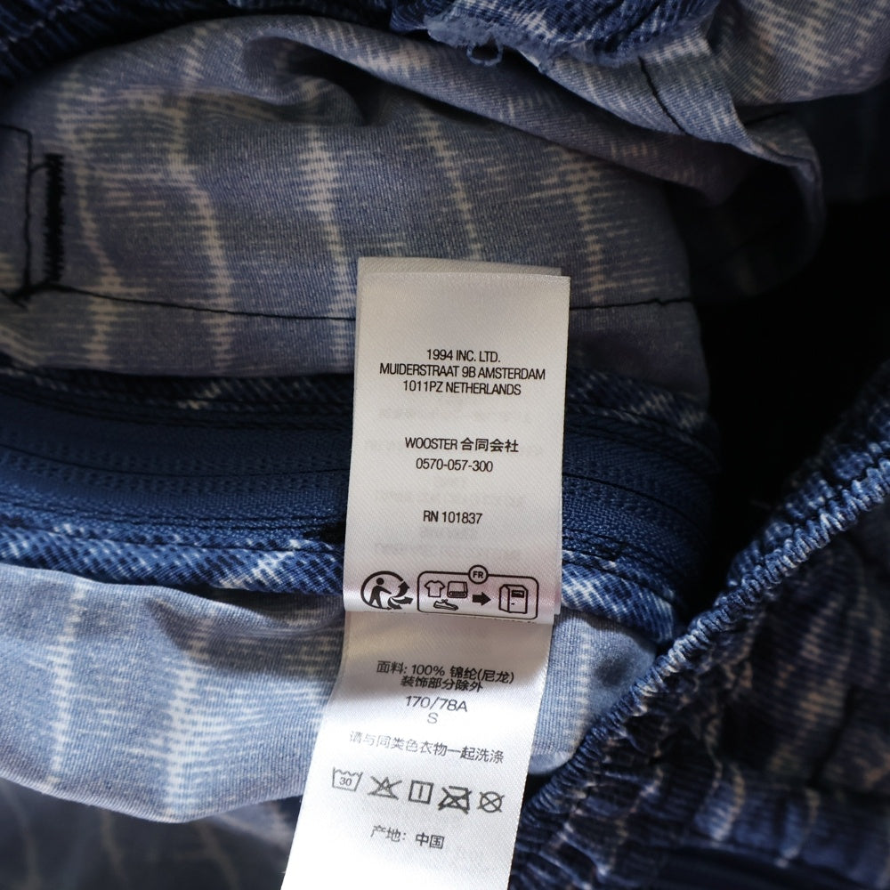 SUPREME(シュプリーム) 24SS Warm Up Pant Croc ウォームアップパンツ クロコ トラックパンツ ブルー