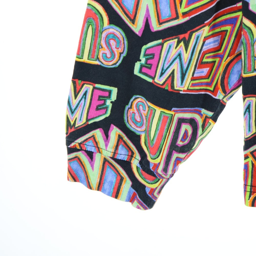 SUPREME(シュプリーム) 20AW Perspective L/S Top パースペクティブ 長袖Tシャツ カットソー 総柄 マルチカラー