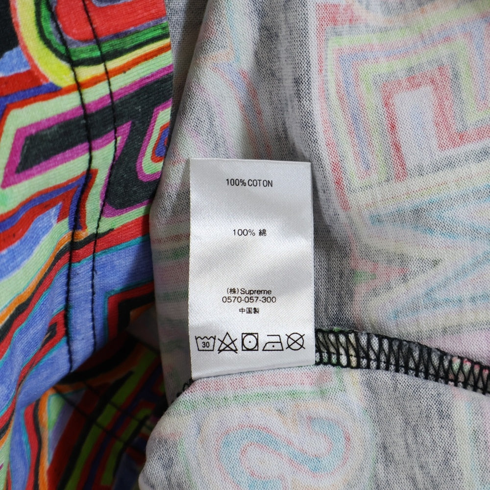 SUPREME(シュプリーム) 20AW Perspective L/S Top パースペクティブ 長袖Tシャツ カットソー 総柄 マルチカラー