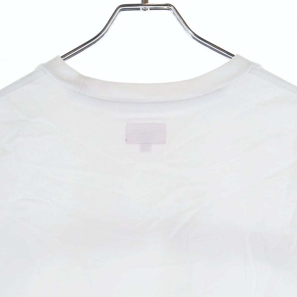 SUPREME(シュプリーム) 19AW Chrome Logo L/S Top クロームロゴ 長袖Tシャツ カットソー ホワイト