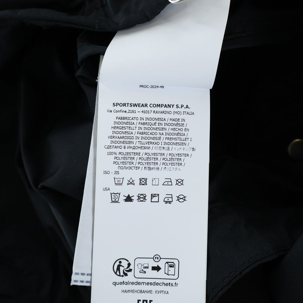 STONE ISLAND(ストーンアイランド) MICRO TWILL マイクロツイル ジャケット ブルゾン ブラック K1S154100094 S0026
