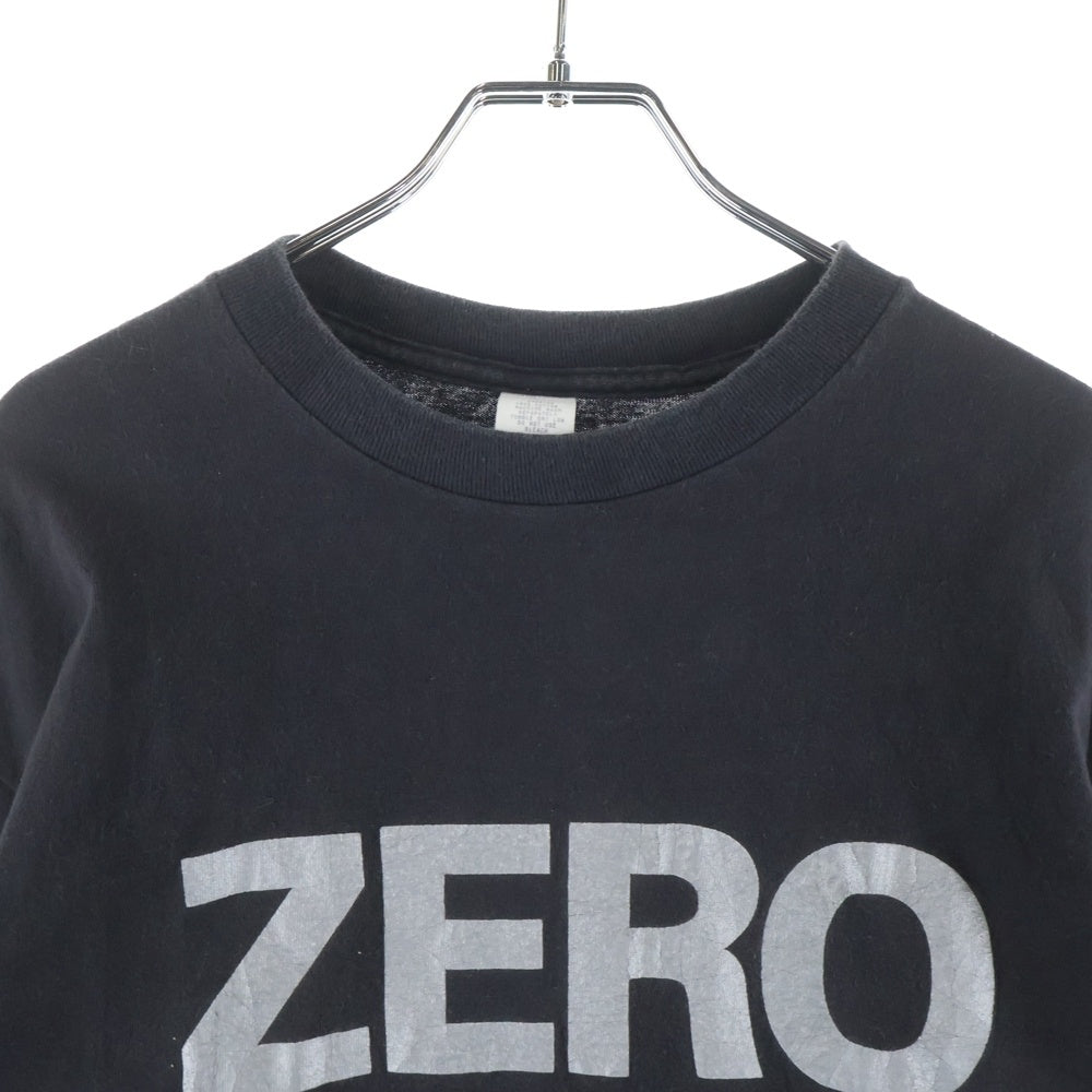 VINTAGE(ヴィンテージ) 90-00s SMASHING PUMKINS ZERO スマッシング・パンプキンズ・ゼロ プリント長袖Tシャツ カットソー ブラック