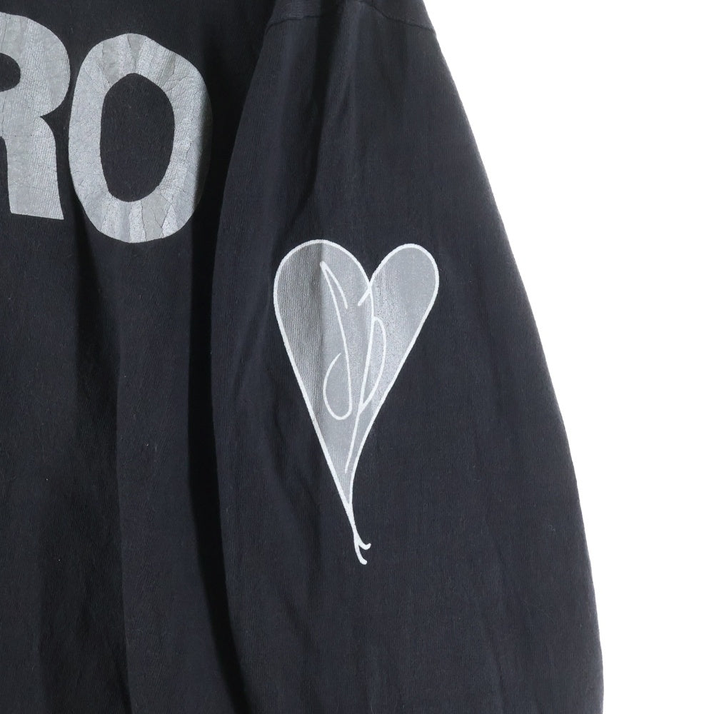 VINTAGE(ヴィンテージ) 90-00s SMASHING PUMKINS ZERO スマッシング・パンプキンズ・ゼロ プリント長袖Tシャツ カットソー ブラック