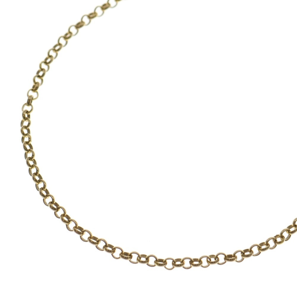 CHROME HEARTS(クロムハーツ) 22K NECKCHAIN R16 ロールチェーンネックレス 16inch ゴールド レディース