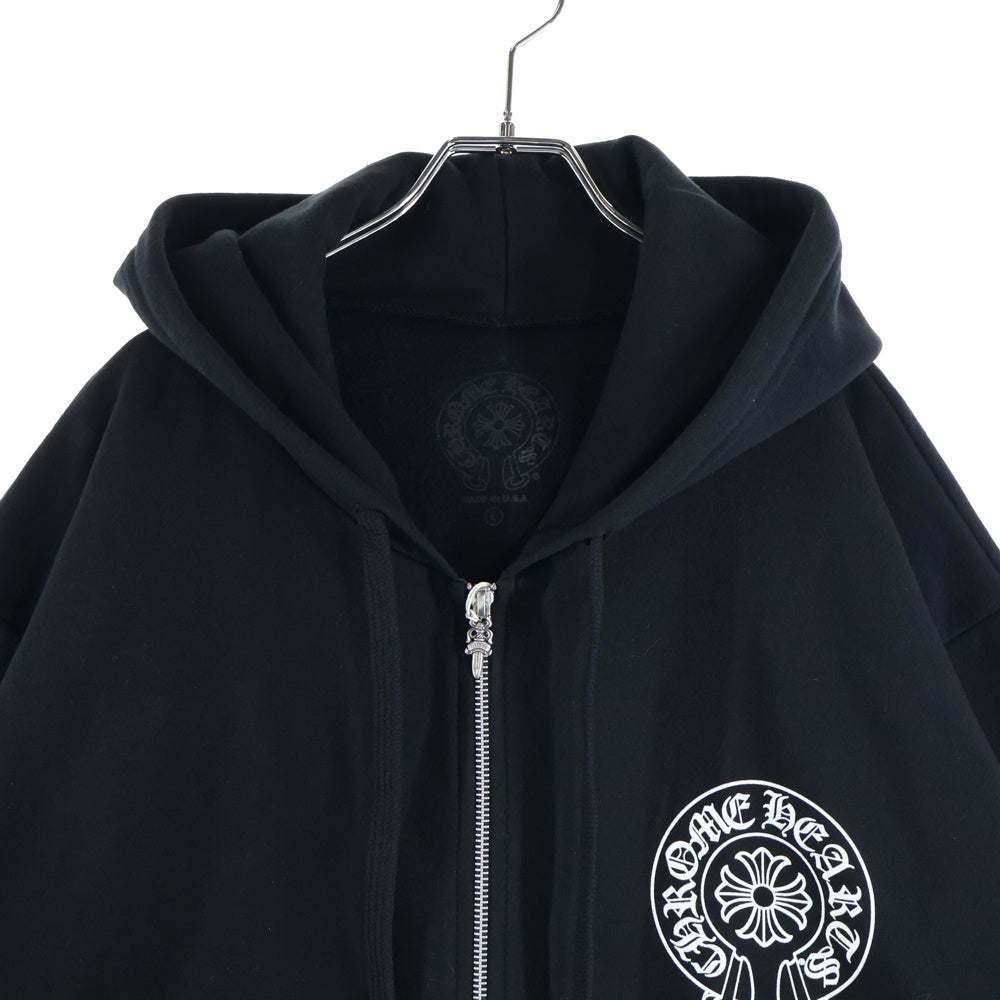 CHROME HEARTS(クロムハーツ) SWTSHRT HD ZIP ソウル限定バックホース