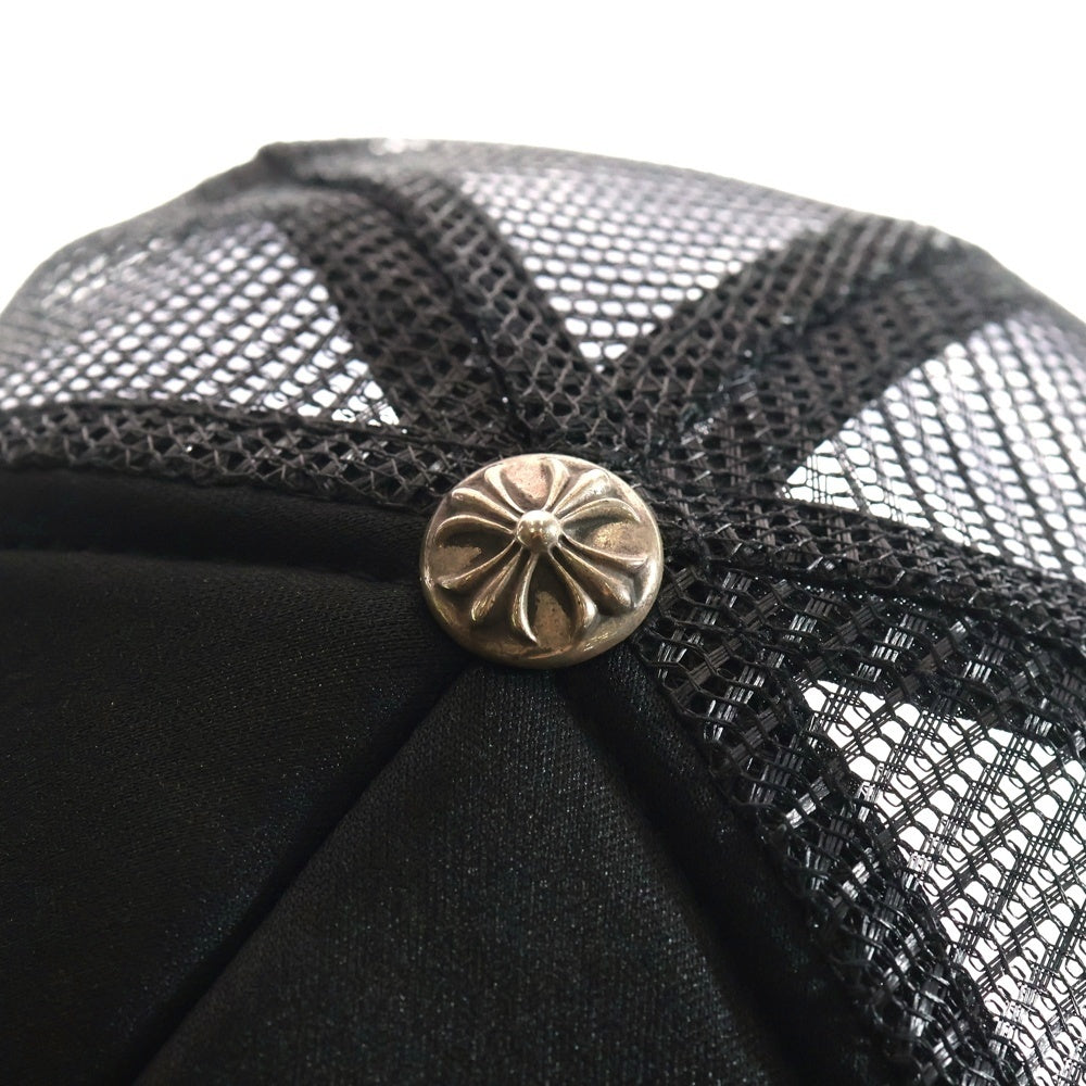 CHROME HEARTS(クロムハーツ) MULTI COLOR SEMETERY CROSS TRUCKER CAP マルチセメタリークロスプリントトラッカーキャップ ブラック