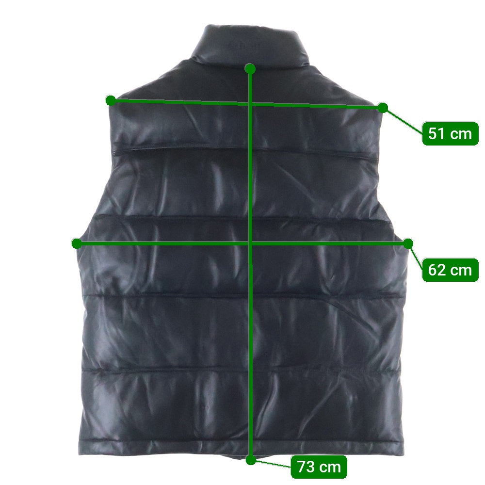 SCHOTT(ショット) シープスキン レザーダウンベスト ジャケット