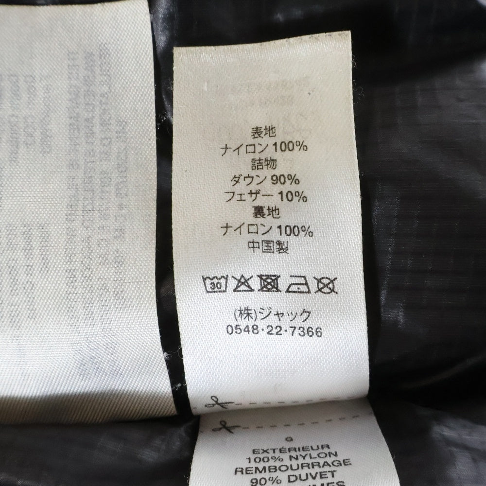 STUSSY(ステューシー) Down puffer parachute ナイロン パファー パラシュート ダウンジャケット チャコールグレー
