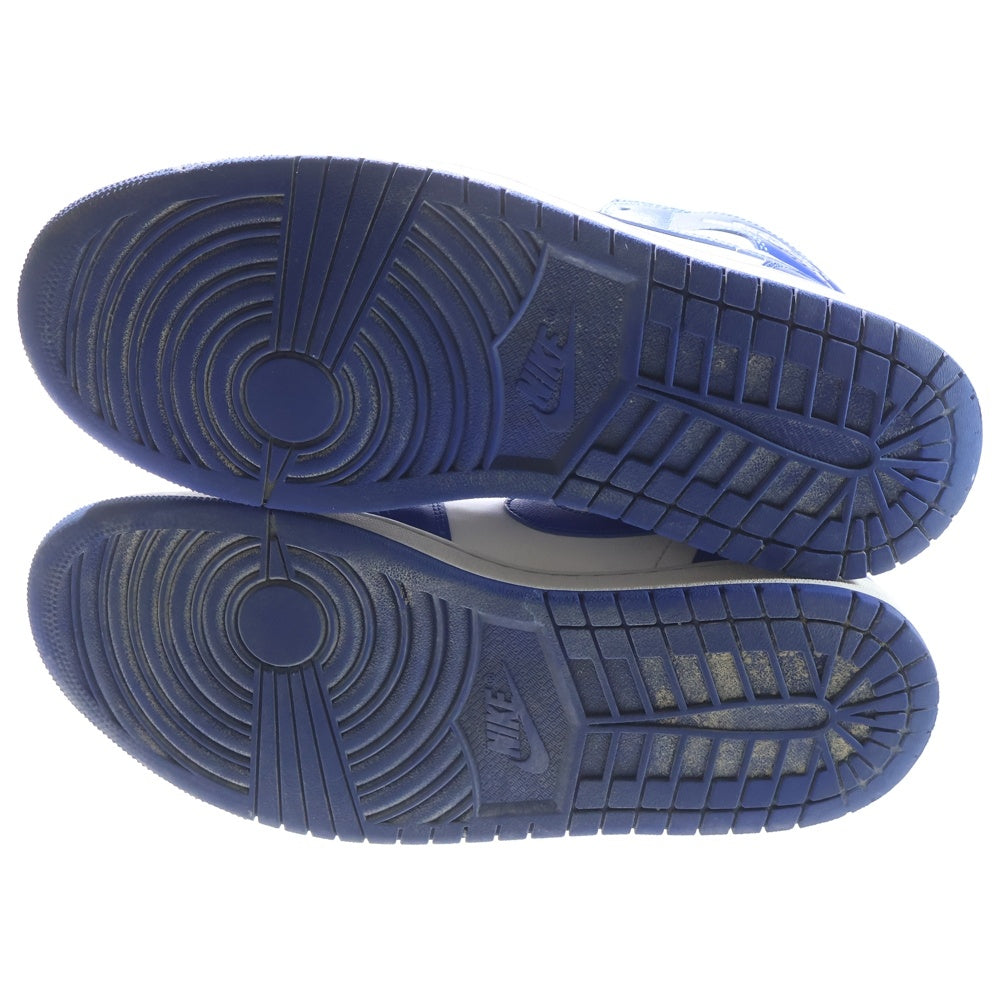 NIKE(ナイキ) WMNS AIR JORDAN 1 MID KENTUCKY BLUE ウィメンズ エアジョーダン1 ケンタッキーブルー ミッドカットスニーカー ホワイト/ブルー US11.5/27.5cm BQ6472-104 レディース