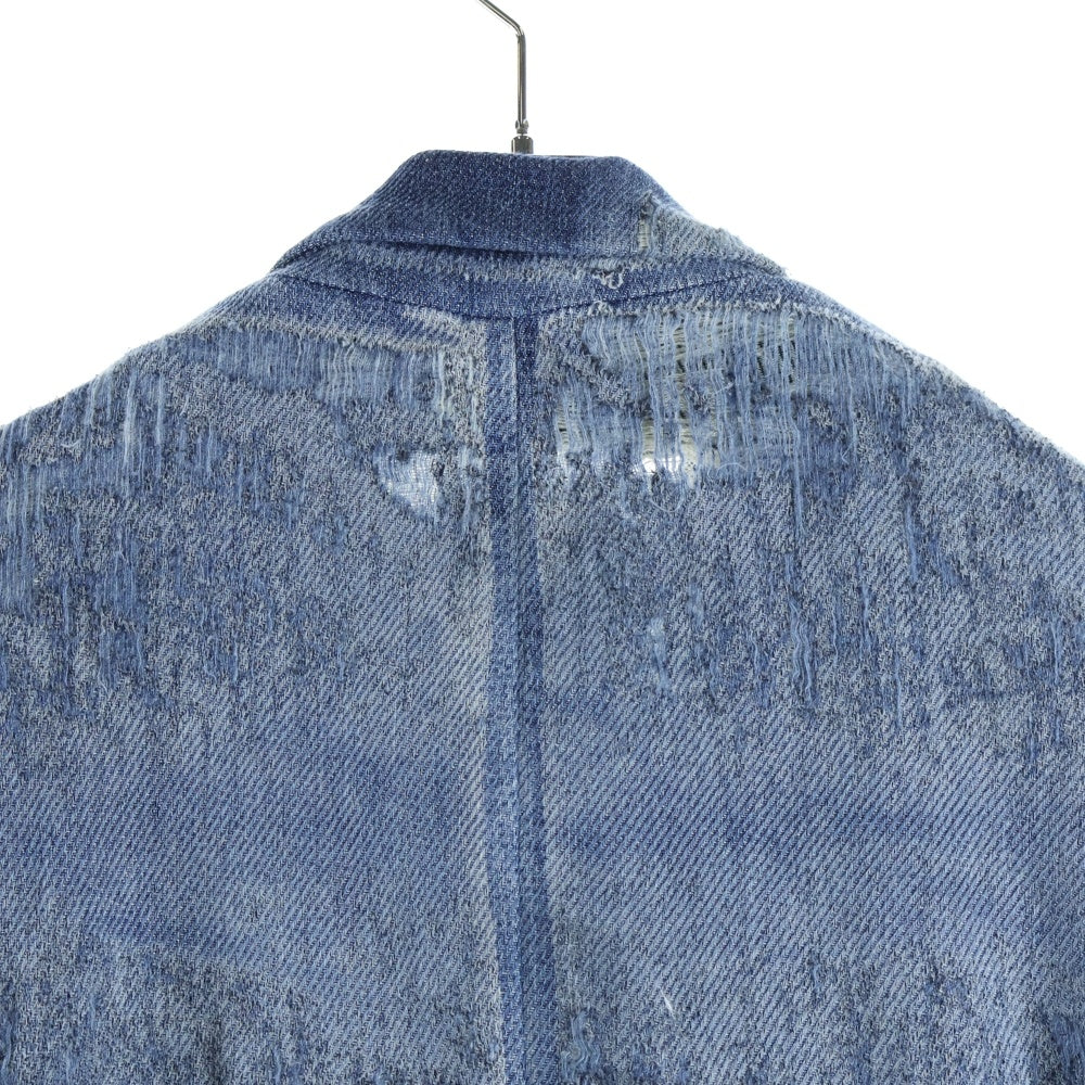 DIESEL(ディーゼル) 25SS D-PEKKA-FSG2 ダメージ加工 デニムコート インディゴ A19364