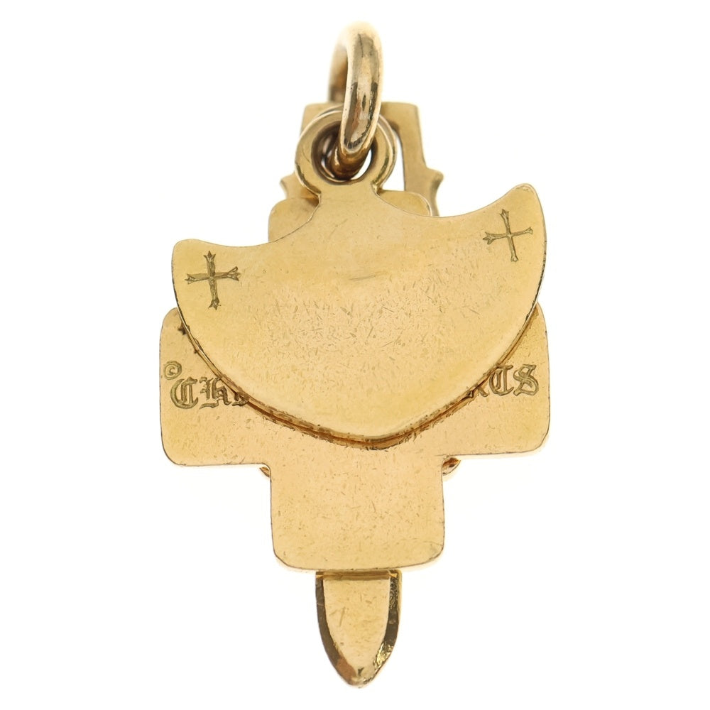 CHROME HEARTS(クロムハーツ) 22K OLD 3 TRINKETS オールド3トリンケッツ ネックレストップ ゴールド
