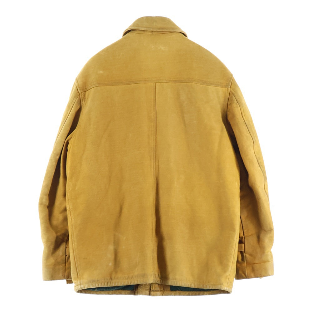 SCHOTT(ショット) VINTAGE NUBUCK LETHER COAT ヴィンテージ USA製 ヌバック レザー コート ジャケット ブラウン