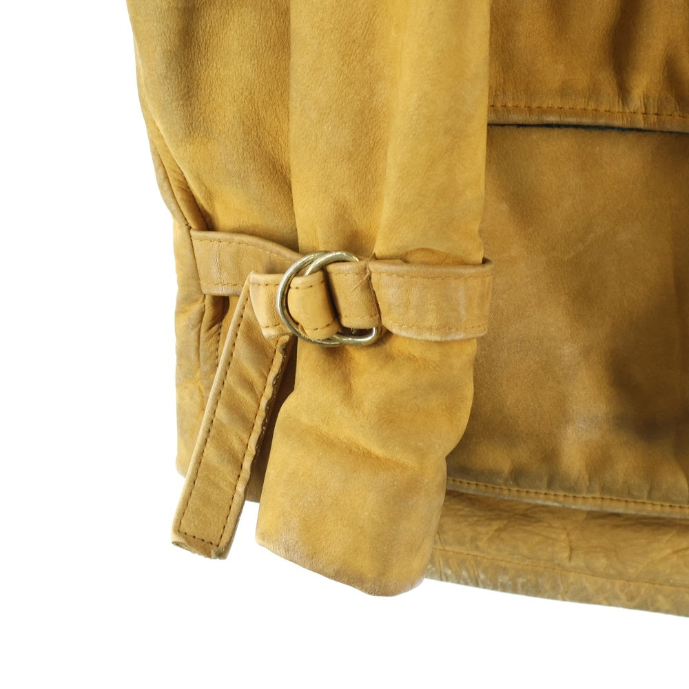 SCHOTT(ショット) VINTAGE NUBUCK LETHER COAT ヴィンテージ USA製 ヌバック レザー コート ジャケット ブラウン