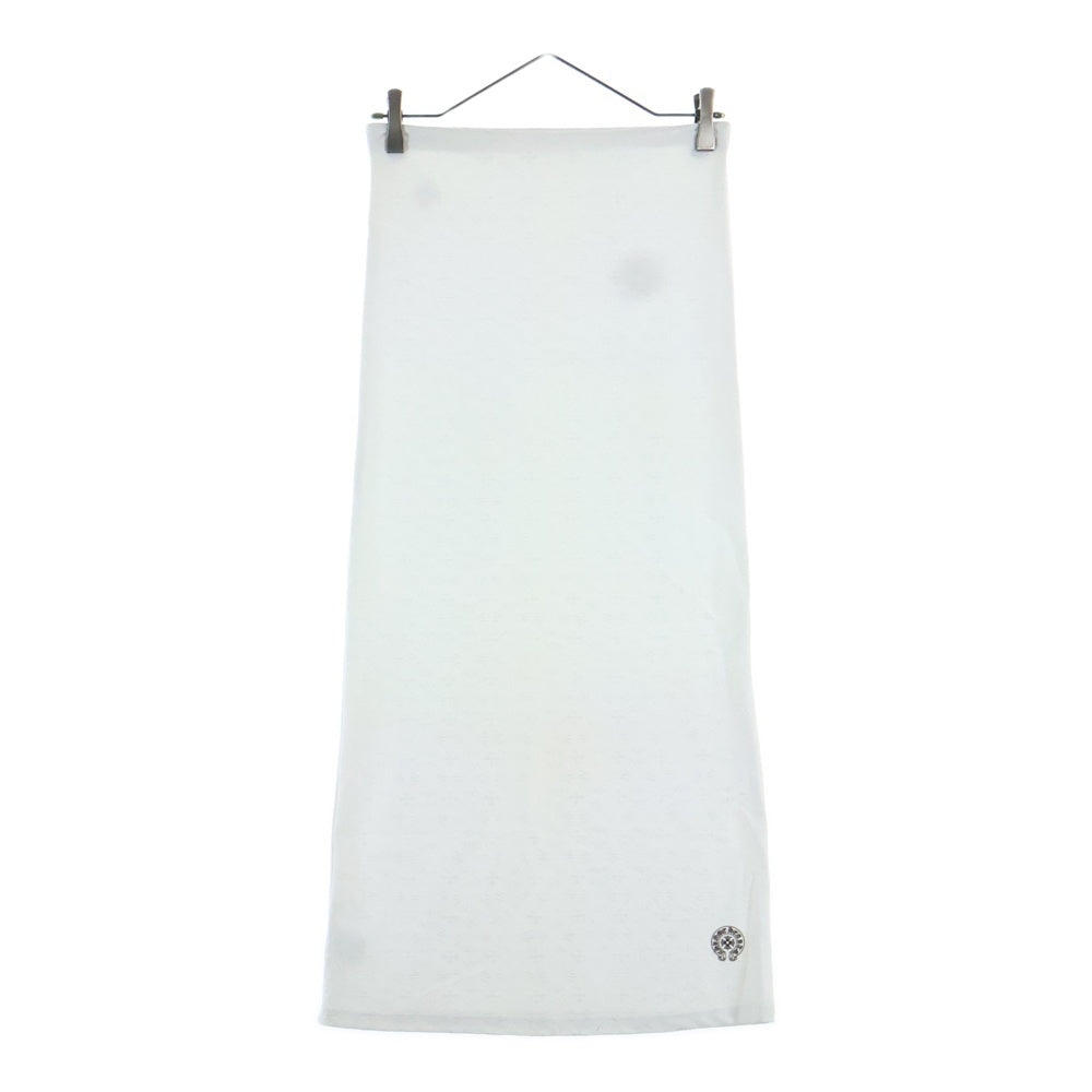 CHROME HEARTS(クロムハーツ) CH総柄 ワンピース ベアトップ レディース ホワイト