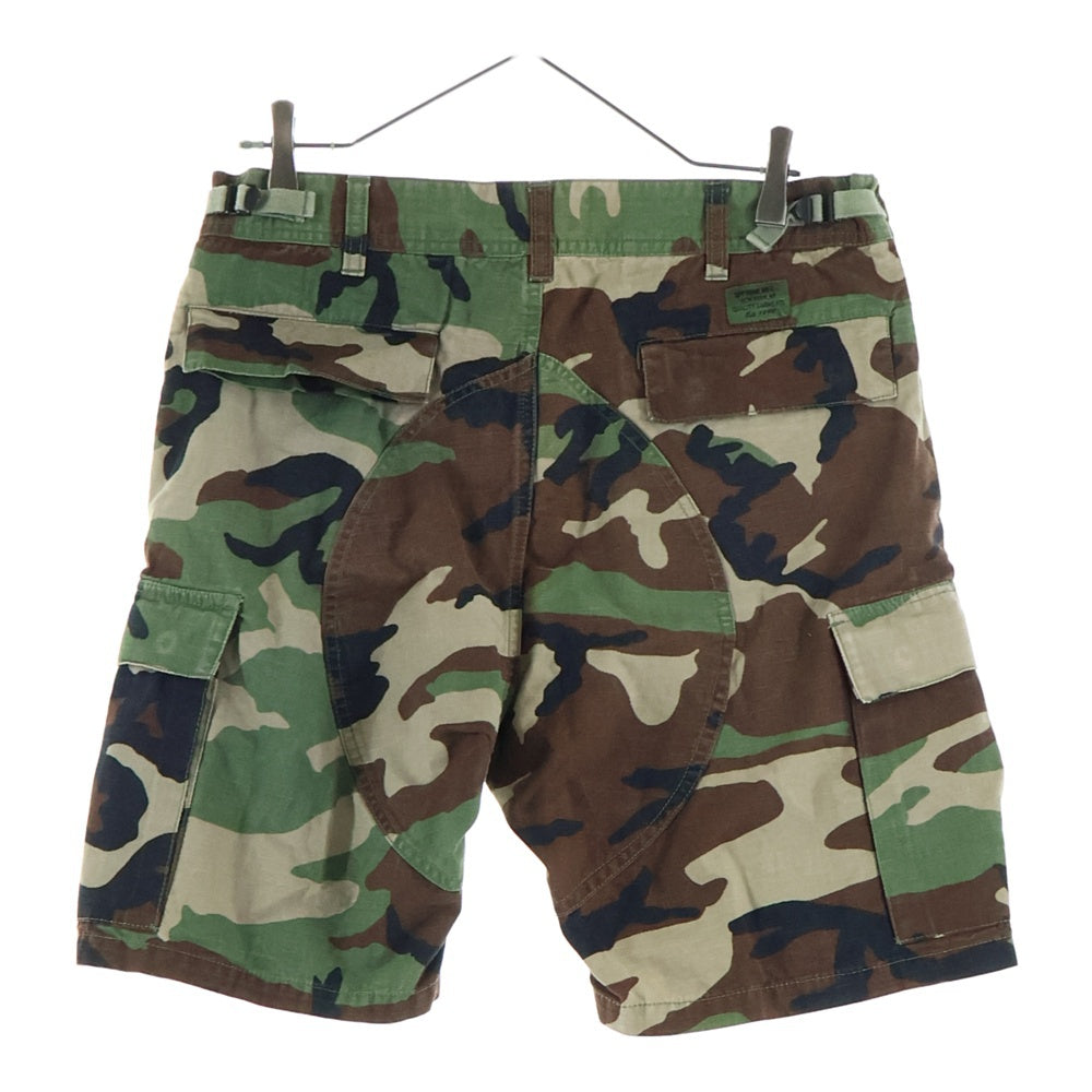 SUPREME(シュプリーム) 15SS Cargo Short Woodland Camo ウッドランドカモ カーゴショーツ ハーフパンツ グリーン/カーキ