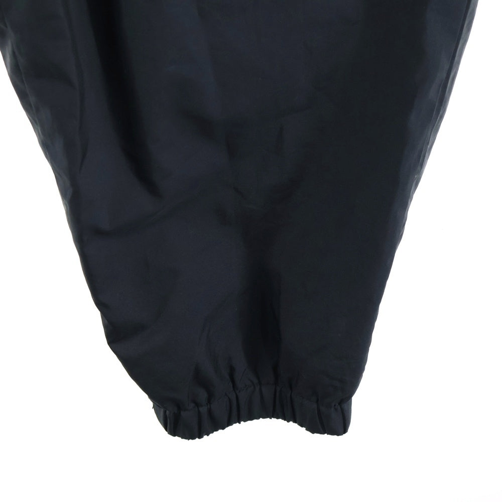 WTAPS(ダブルタップス) 22SS INCOM TROUSERS POLY TAFFETA インコムトラウザー ロゴプリント イージーパンツ ブラック 221BRDT-PTM03