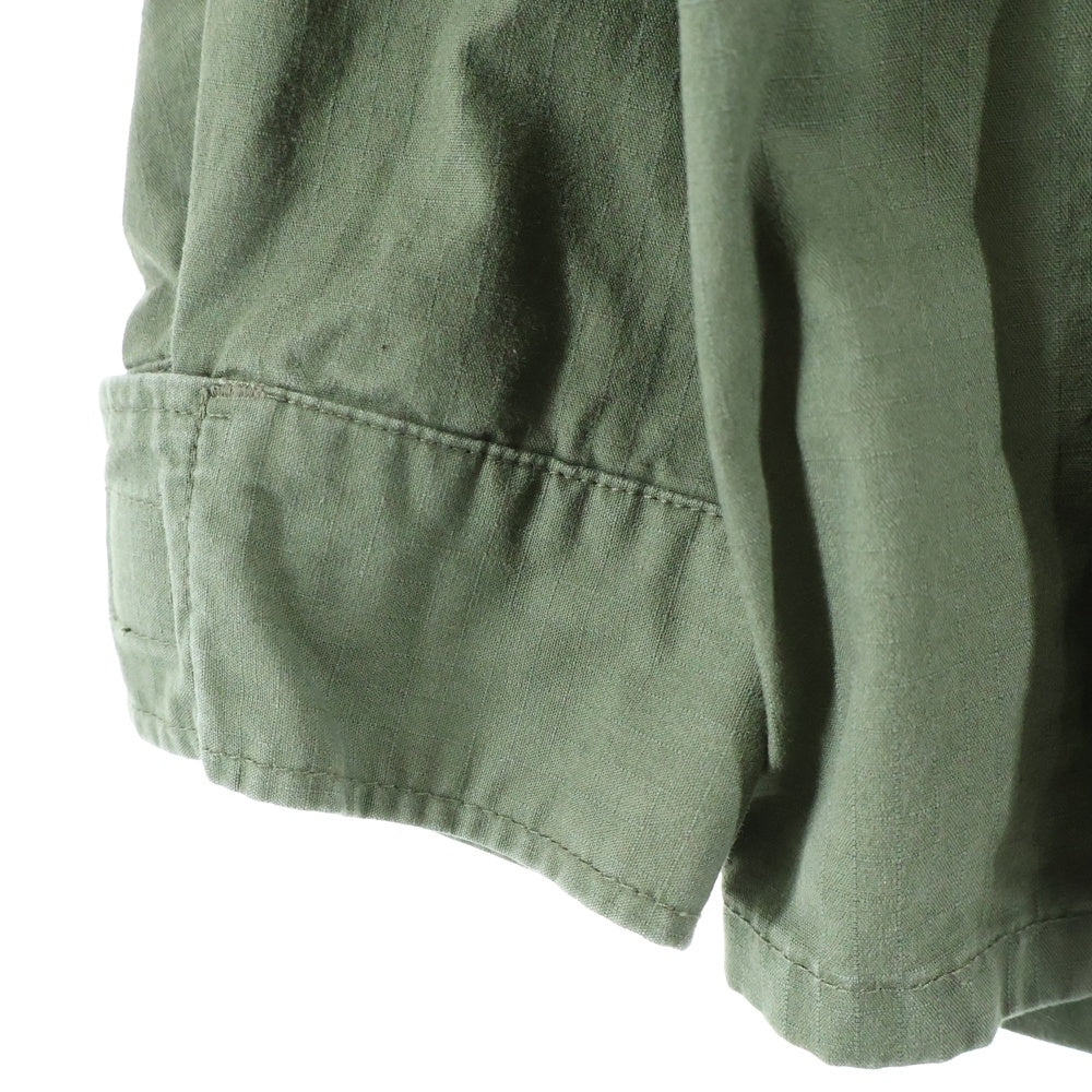 WTAPS(ダブルタップス) 19AW MODULAR LS 01 / SHIRT. COTTON. RIPSTOP 192BRDT-SHM03 モラージュ マルチポケット ミリタリー長袖シャツ カーキ 192BRDT-SHM03