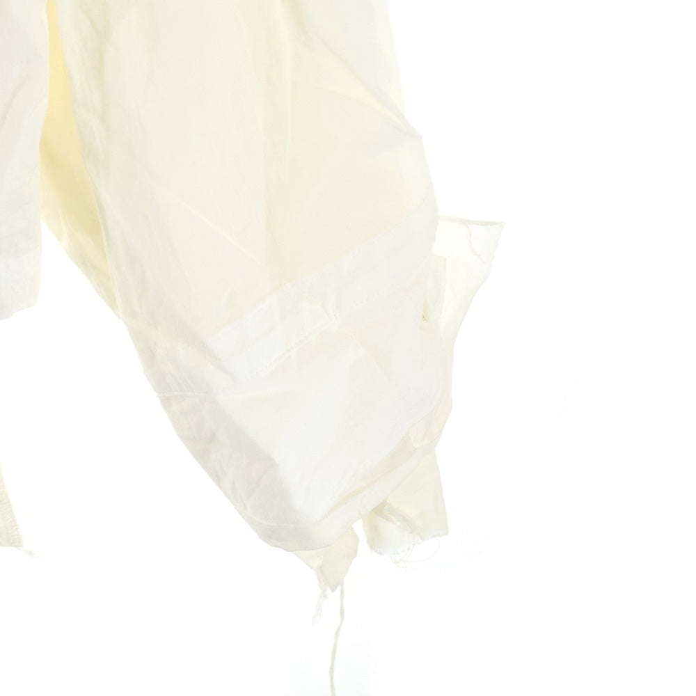 midorikawa(ミドリカワ) 18SS レイヤード デザインシャツジャケット ホワイト MID 18SS-SH01A