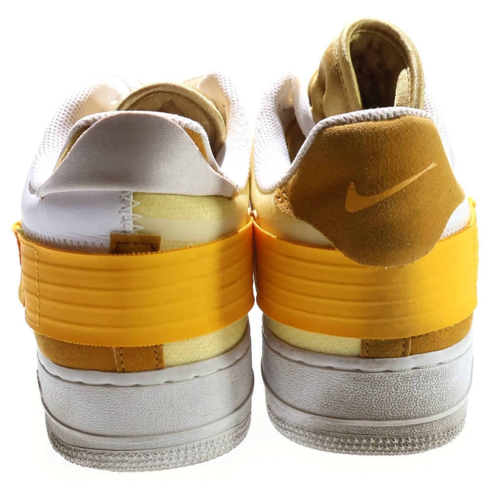 NIKE(ナイキ) AIR FORCE 1 TYPE エアフォース1 タイプ ローカットスニーカー AT7859-100 ホワイト/ゴールド US11/29cm