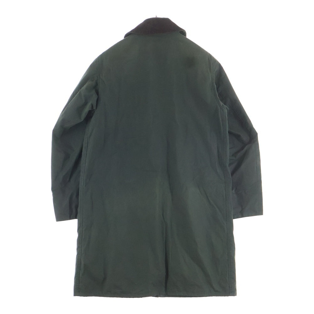 Barbour(バブアー) 18AW ボーダーSL ワックスド コットンコート カーキ MWX0534SG91