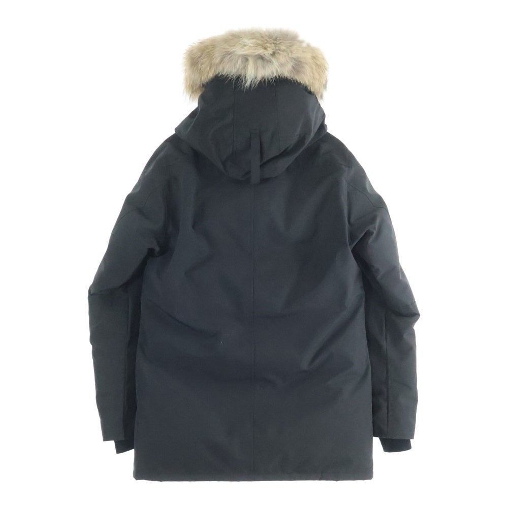 CANADA GOOSE(カナダグース) JASPER PARKA ジャスパーパーカー マルチポケット ジップアップ ファーフーデッドダウンジャケット ブラック 3438JM