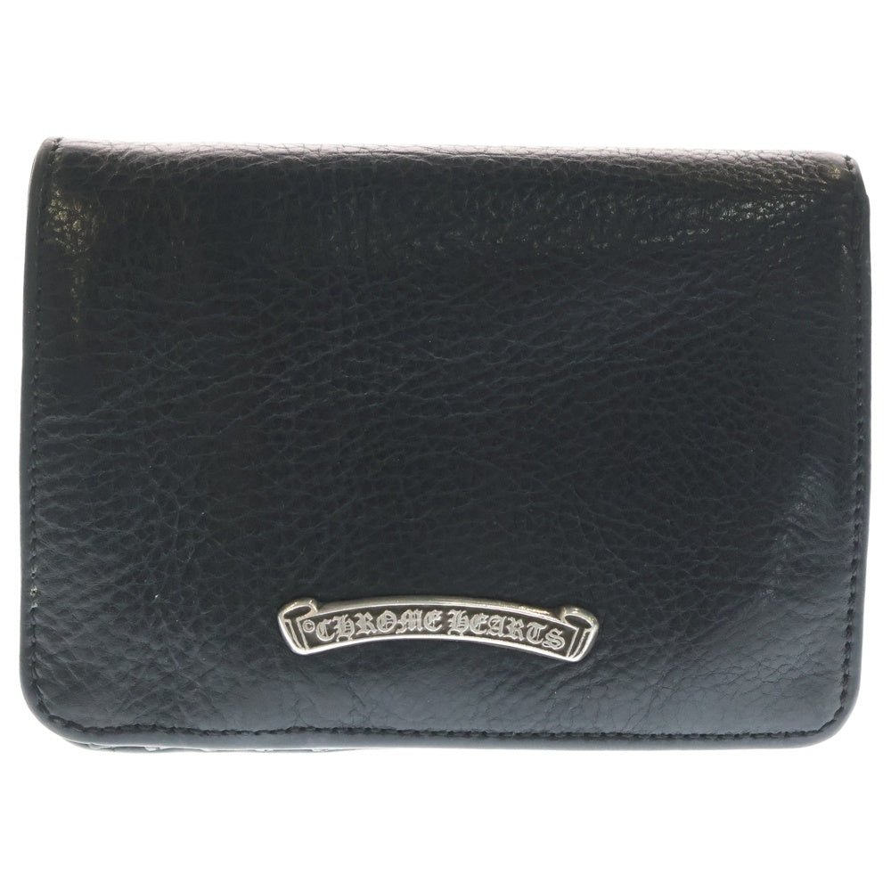 CHROME HEARTS(クロムハーツ) JOEY ジョーイ レザーウォレット 財布 ブラック BCA365