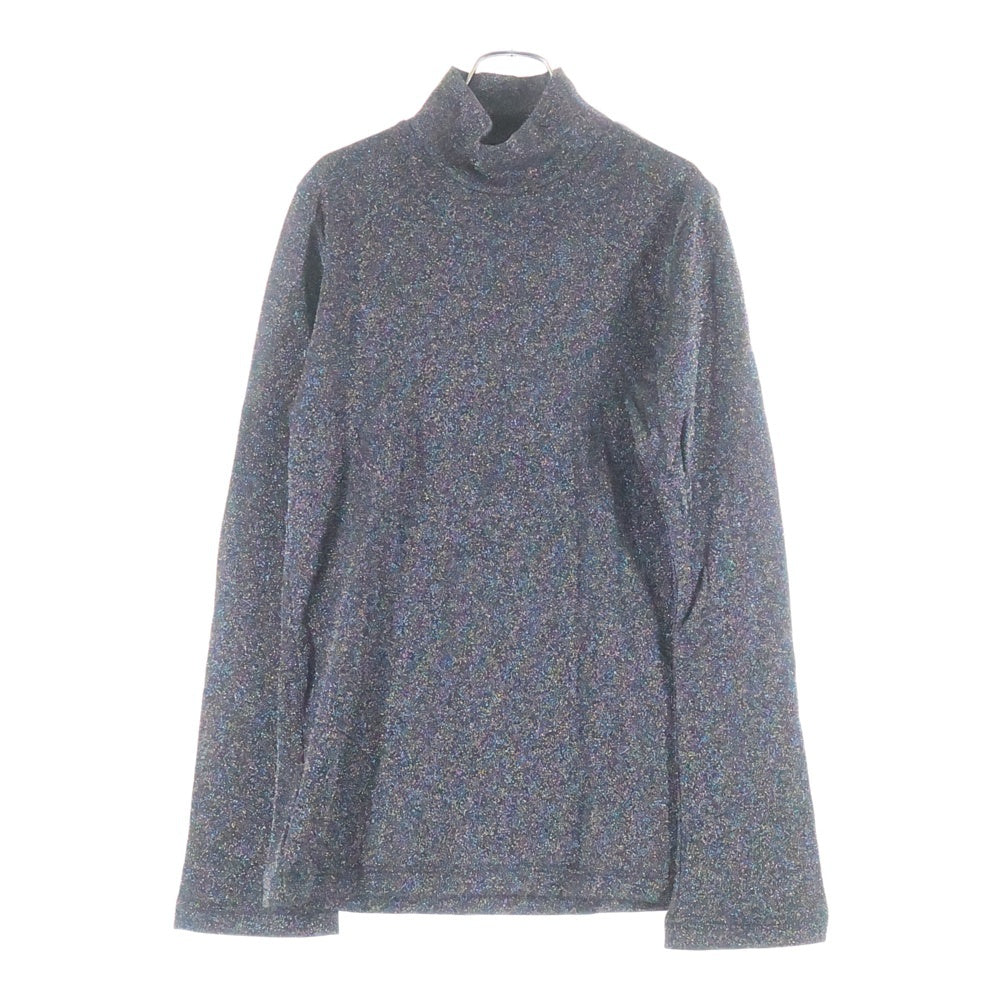 BED J.W. FORD(ベッドフォード) 23AW Glitter Turtleneck ラメ入り タートルネック長袖シャツ マルチカラー 23AW-B-CS01