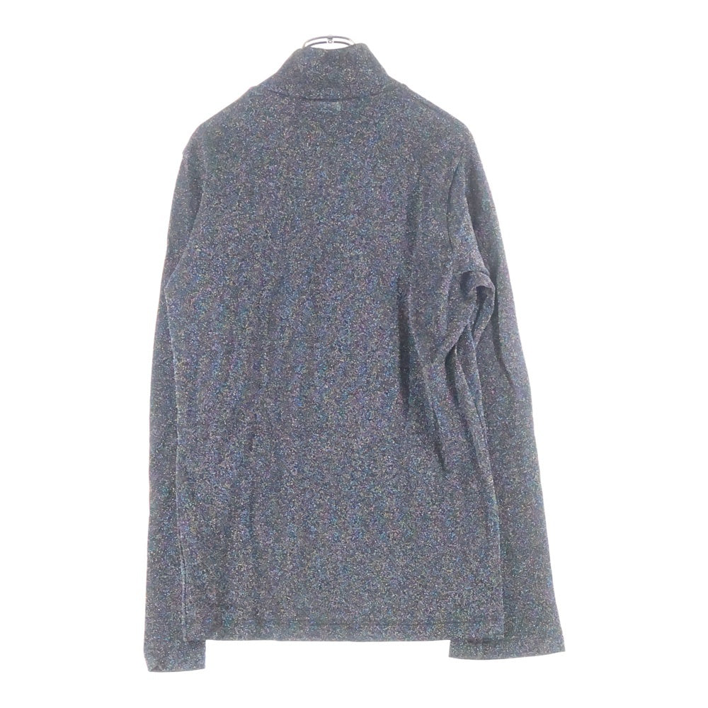 BED J.W. FORD(ベッドフォード) 23AW Glitter Turtleneck ラメ入り タートルネック長袖シャツ マルチカラー 23AW-B-CS01