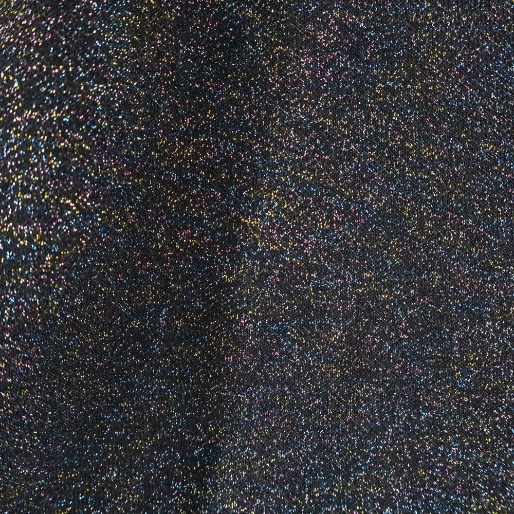 BED J.W. FORD(ベッドフォード) 23AW Glitter Turtleneck ラメ入り タートルネック長袖シャツ マルチカラー 23AW-B-CS01