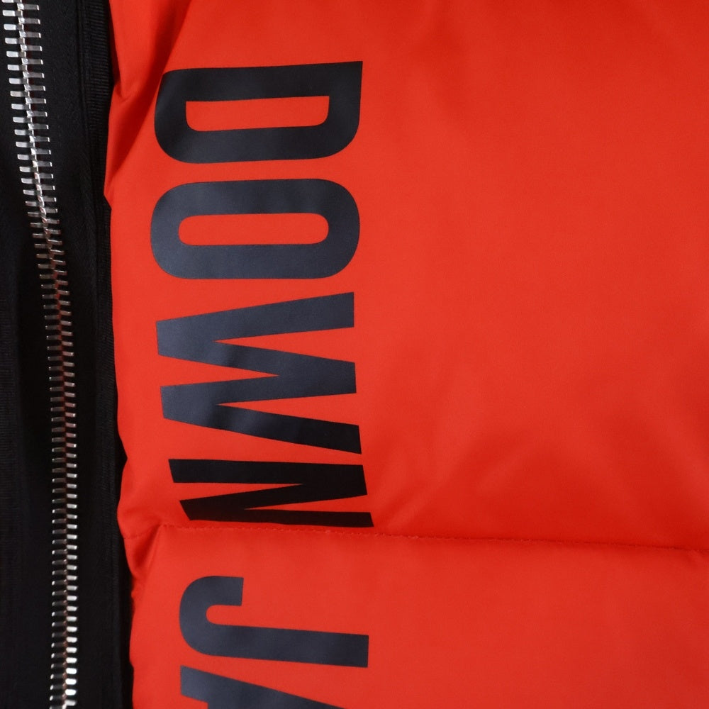 doublet(ダブレット) 18AW LIFE JACKET DOWN VEST ライフジャケットダウンベスト リバーシブル レッド/イエロー 18AW03VE05