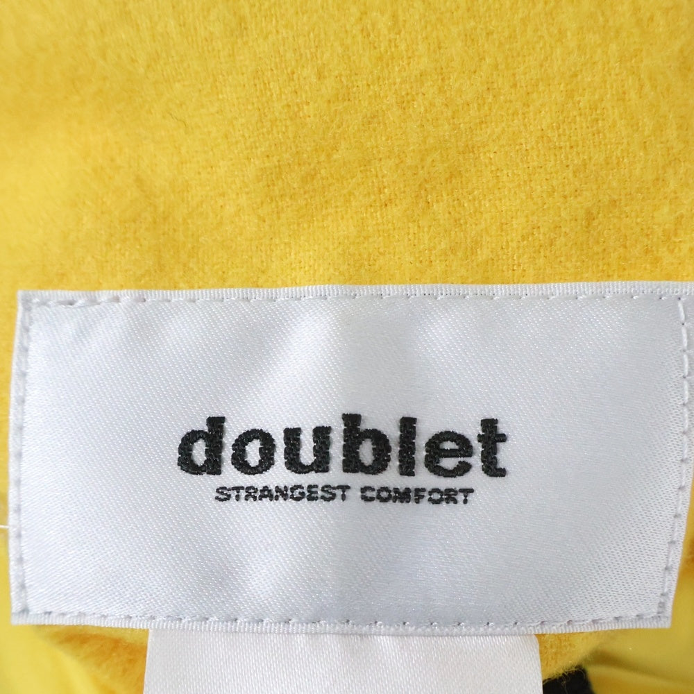 doublet(ダブレット) 18AW LIFE JACKET DOWN VEST ライフジャケットダウンベスト リバーシブル レッド/イエロー 18AW03VE05
