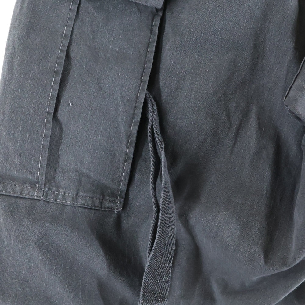 Sacai(サカイ) 24AW Garment Dye Rip Stop Pants ガーメントダイ リップストップカーゴパンツ トラウザー グレー 24-03500M