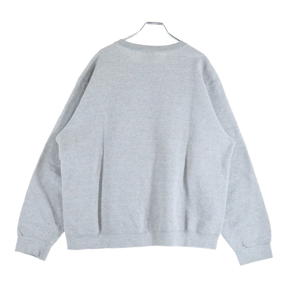 NIKE(ナイキ) 90's 筆記体ロゴ スウェットクルーネックシャツ トレーナー グレー 67055-0399