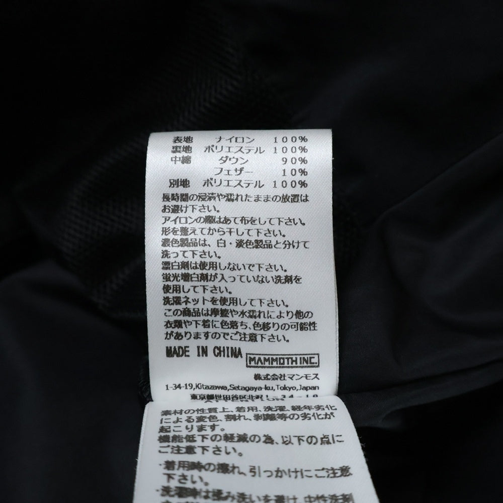 ROTOL(ロトル) CURVY DOWN VEST 中綿入り ダウンベスト ブラック