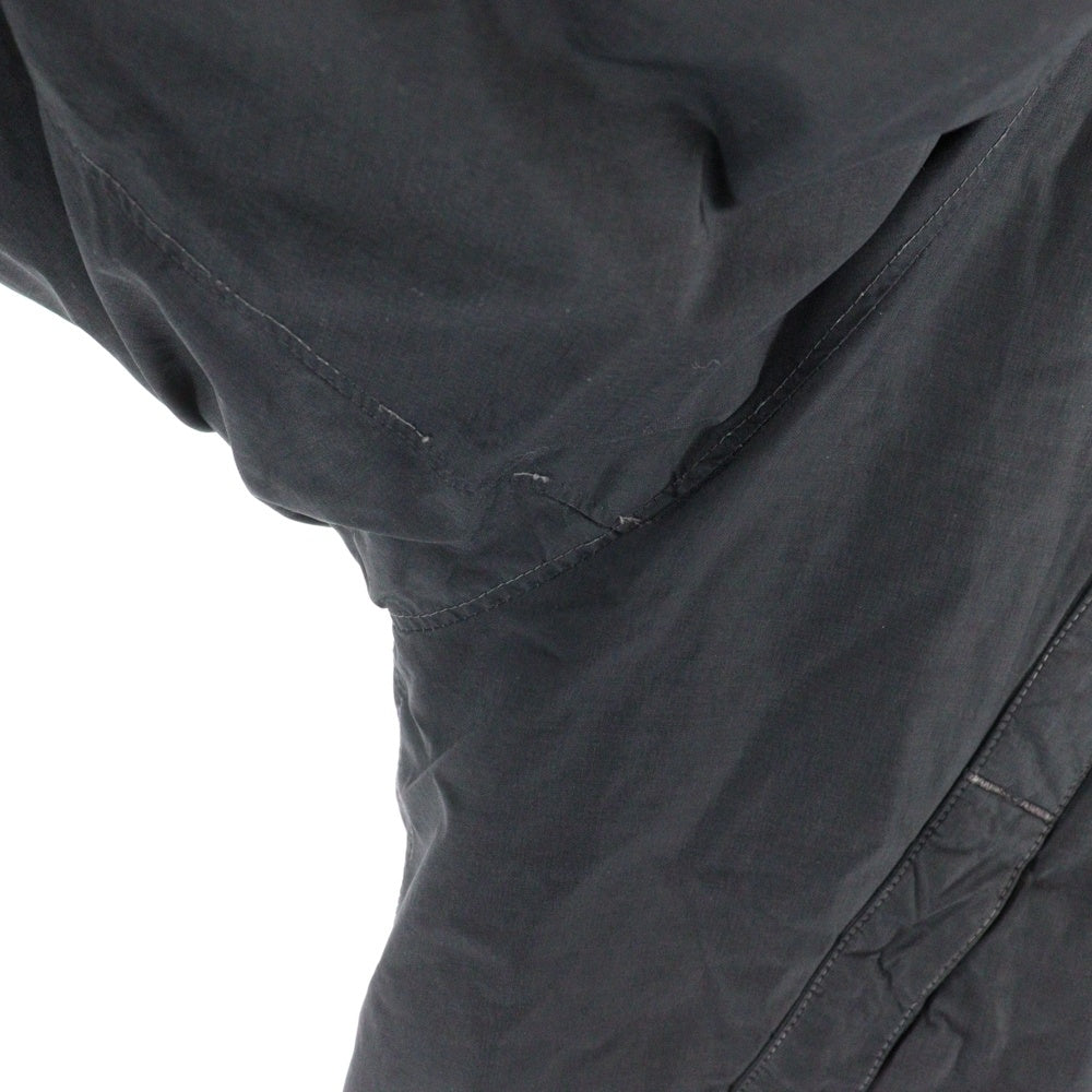 STONE ISLAND(ストーンアイランド) 04AW 中綿入りナイロンフーデッドジャケット ブラック