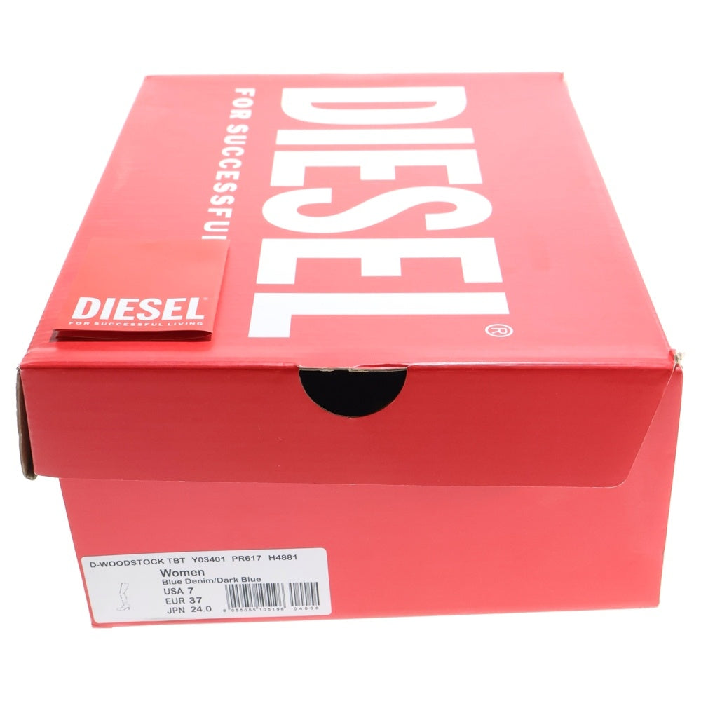 DIESEL(ディーゼル) WOODSTOCK Thigh High Boot ニーハイブーツ ロングブーツ ダークデニム Y03401 PR617 レディース