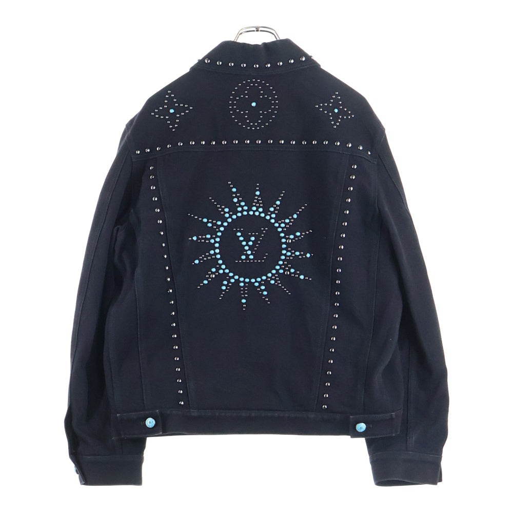 LOUIS VUITTON(ルイヴィトン) 24AW ターコイズスタッズ装飾 エンブ