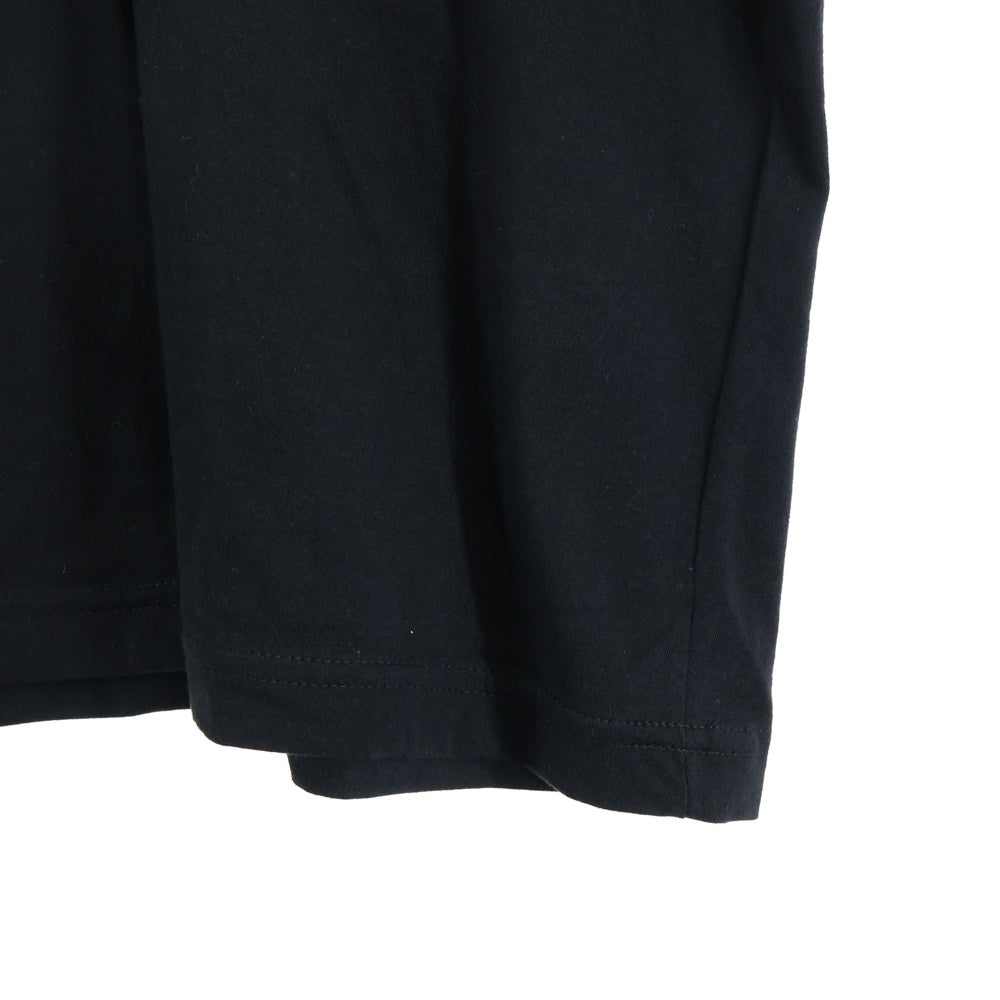 CHROME HEARTS(クロムハーツ) NECK LOGO S/S TEE ネックロゴプリント 半袖Tシャツ カットソー ブラック