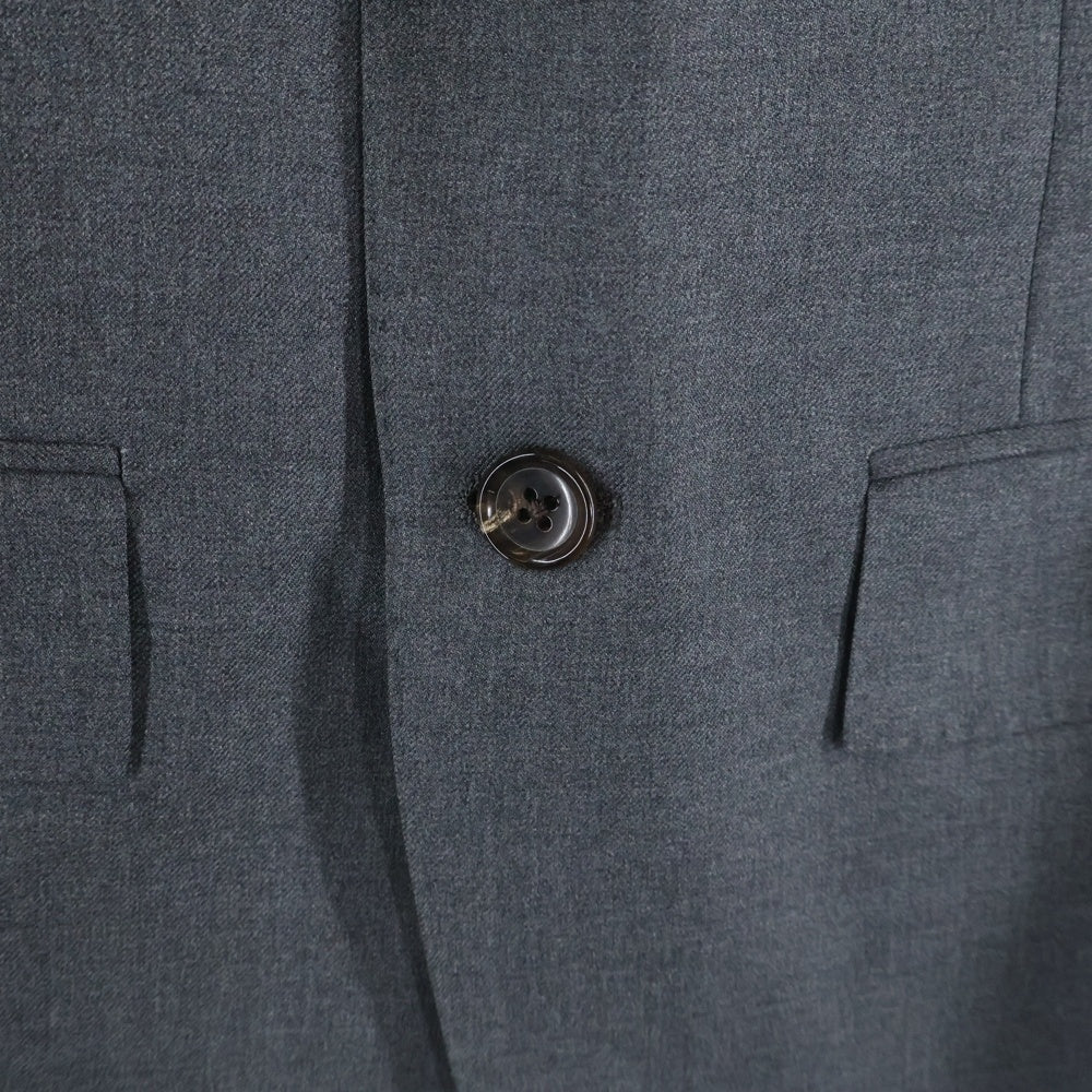 THOM BROWNE(トムブラウン) Tricolor Tailored Jacket トリコロール 2Bテーラードジャケット グレー