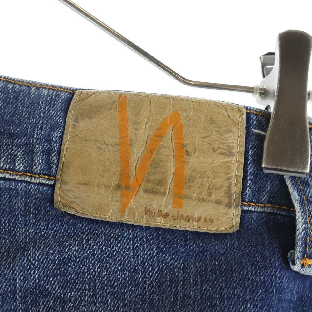nudie jeans(ヌーディージーンズ) リーンディーン スリムデニムパンツ インディゴ 1011923