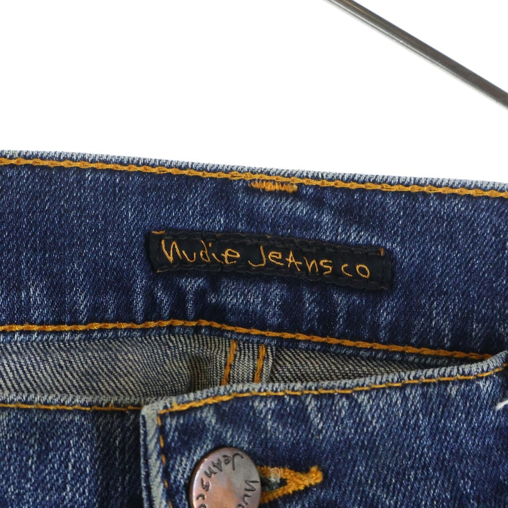 nudie jeans(ヌーディージーンズ) リーンディーン スリムデニムパンツ インディゴ 1011923