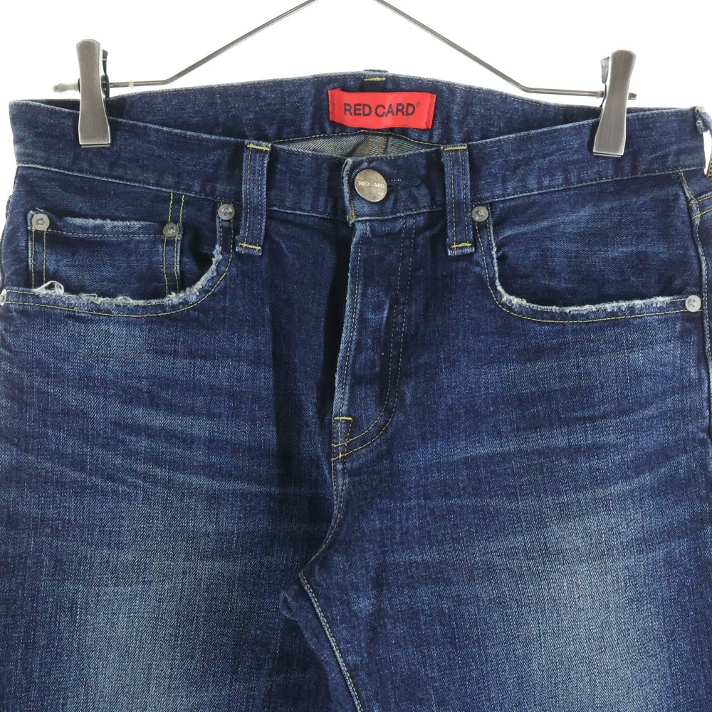 RED CARD(レッドカード) Rhythm kita‐Vintage リズム ヴィンテージ加工 ストレート デニムパンツ インディゴ 71861