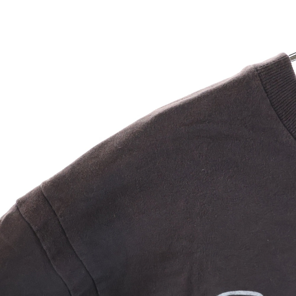 SEQUEL(シークエル) The Sequels プリントロゴ 半袖Tシャツ カットソー チャコールグレー