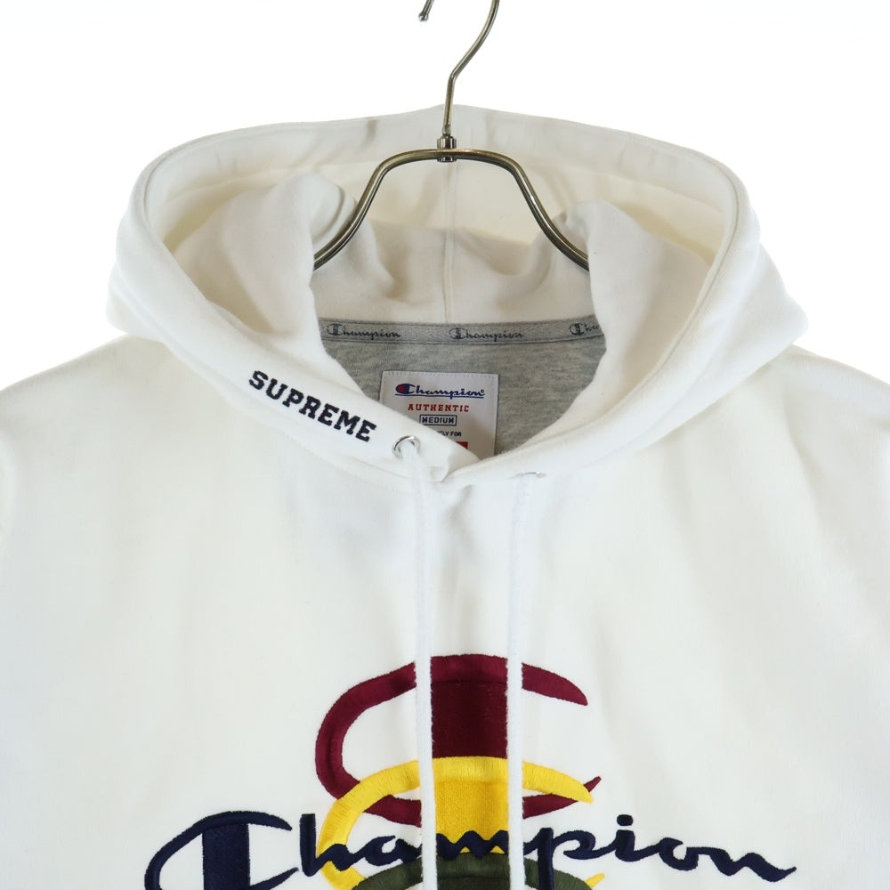 SUPREME(シュプリーム) 17AW ×Champion Stacked C Hooded Sweatshirt