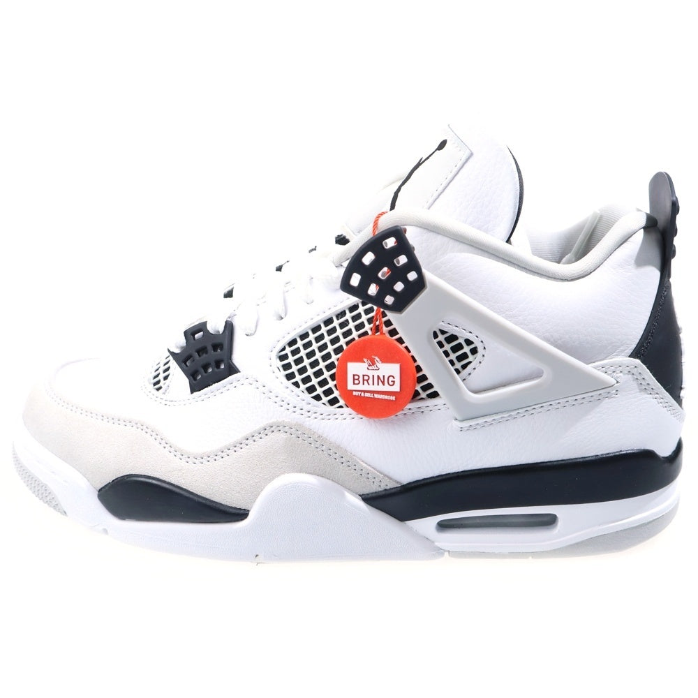 NIKE(ナイキ) AIR JORDAN 4 MILITARY BLACK エアジョーダン4 ハイカットスニーカー ホワイト US9/27cm DH6927-111