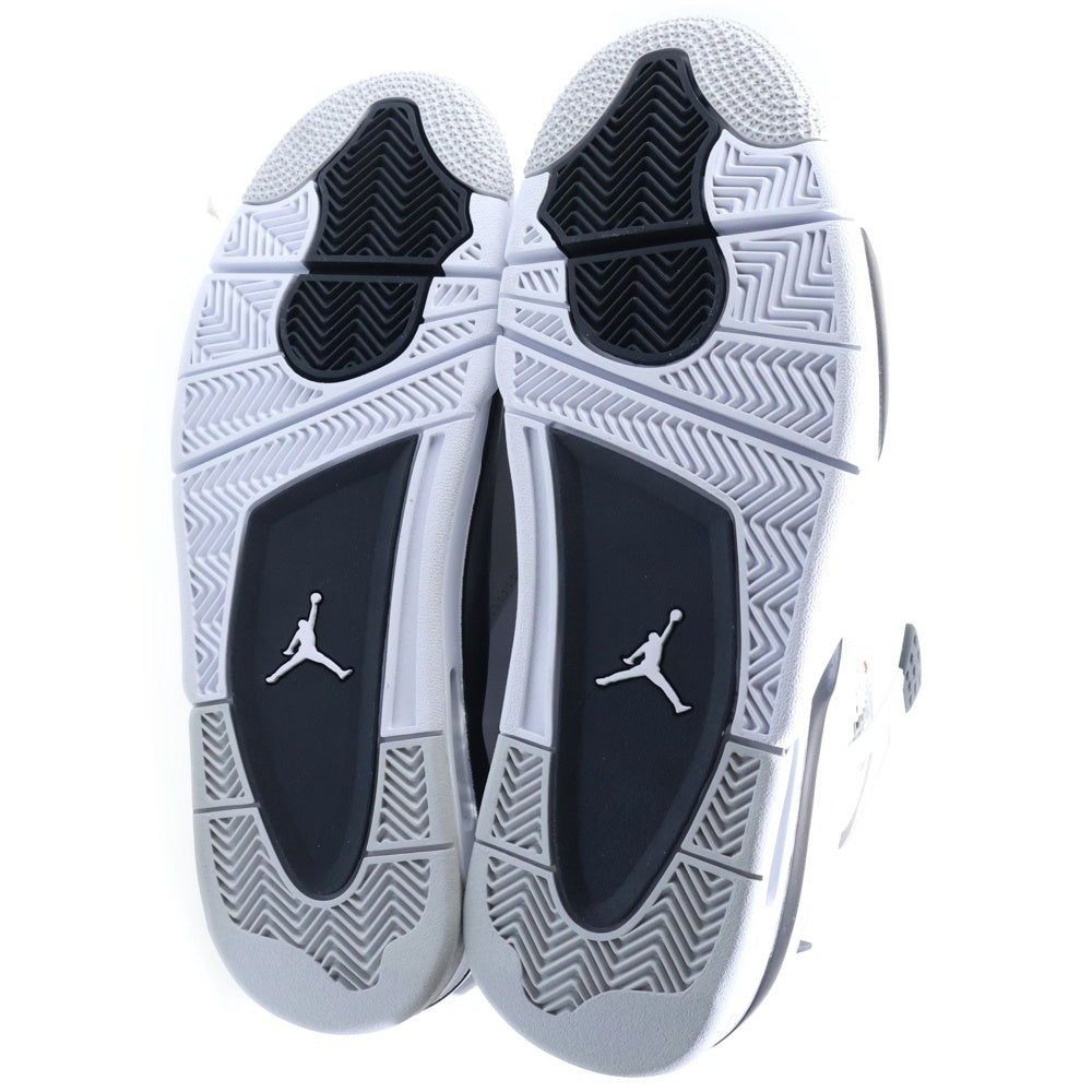 NIKE(ナイキ) AIR JORDAN 4 MILITARY BLACK エアジョーダン4 ハイカットスニーカー ホワイト US9/27cm DH6927-111