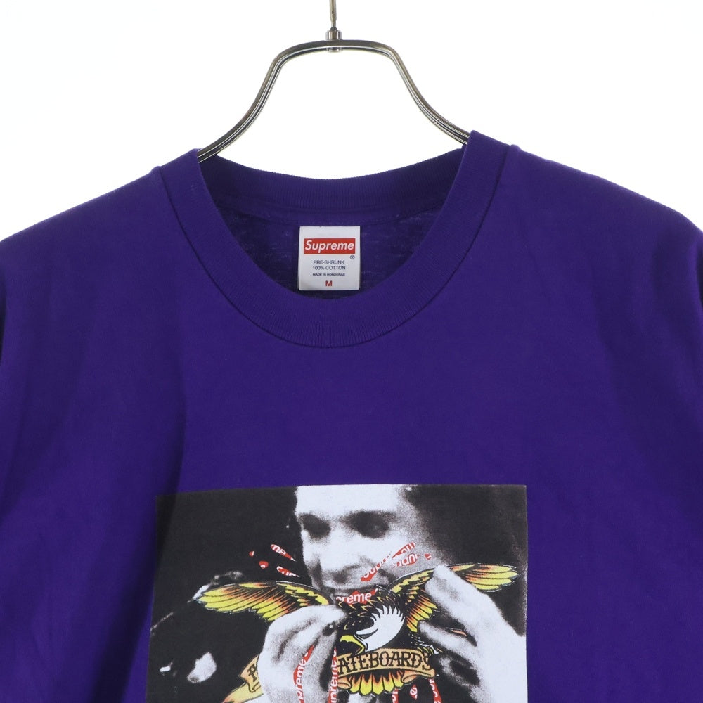 SUPREME(シュプリーム) 25AW ANTIHERO Ozzy Tee アンタイヒーロー オジー 半袖Tシャツ カットソー パープル