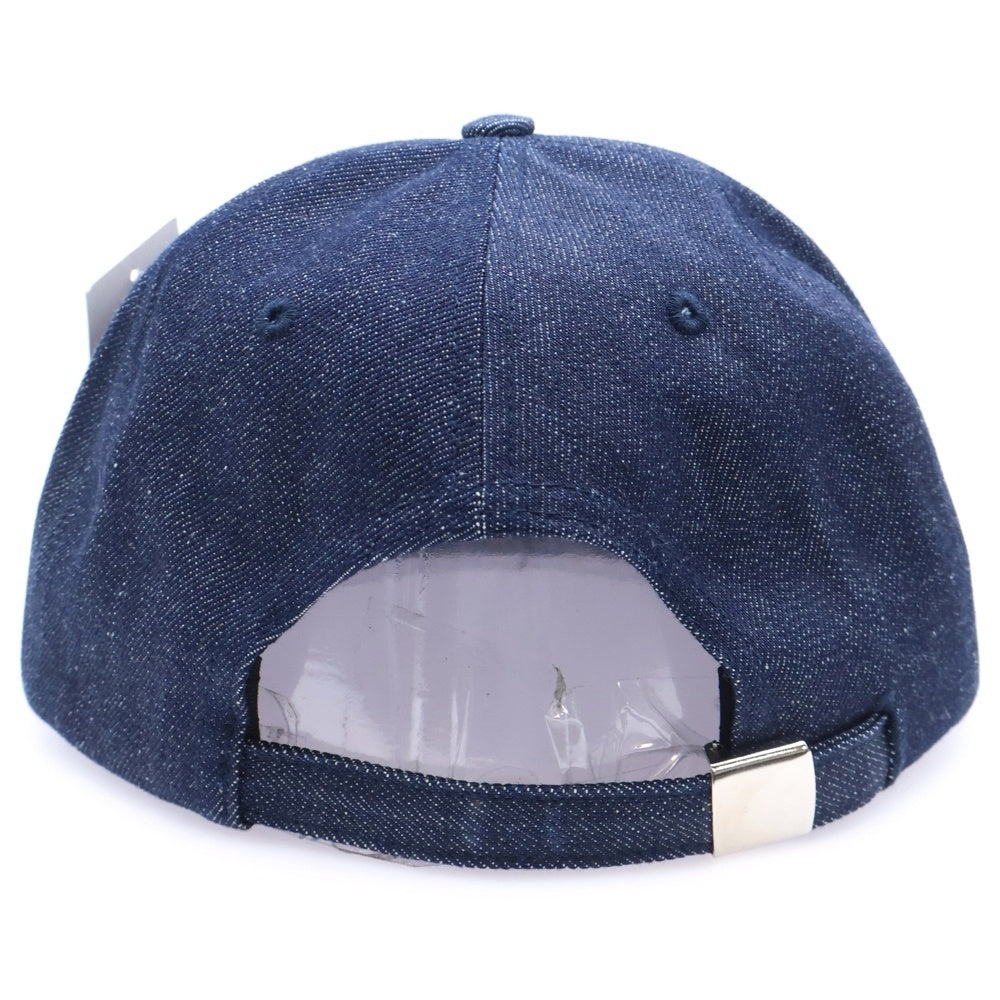 UNDEFEATED(アンディフィーテッド) U ロゴ刺繍 デニム 6パネルキャップ 帽子 インディゴ 182077500048